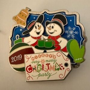 Mickey's Very Merry Christmas Party 2019 Snowman Pin - LIMITED EDITION 1 of 5000